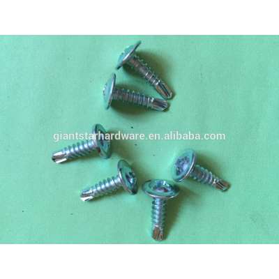 #8x1/2" Modified truss head self drilling screws, wafer head self drilling screws