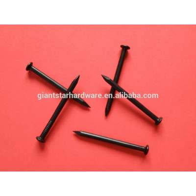 Black concrete nails, steel nails for contruction