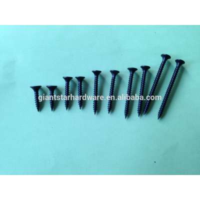 Supply good quality drywall screws, gypsum board screws, black screws