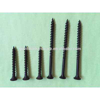 C1022A Black phosphate bugle head drywall screws, gypsum screws for wood