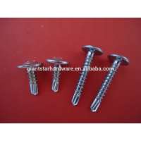 Modified truss head self drilling screws