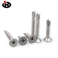 Hot Sale Countersunk Head DIN7504 Stainless Steel Self Drilling Machine Screws